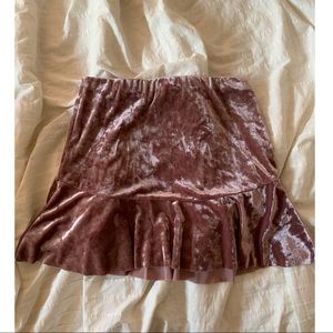 Velvet Skirt